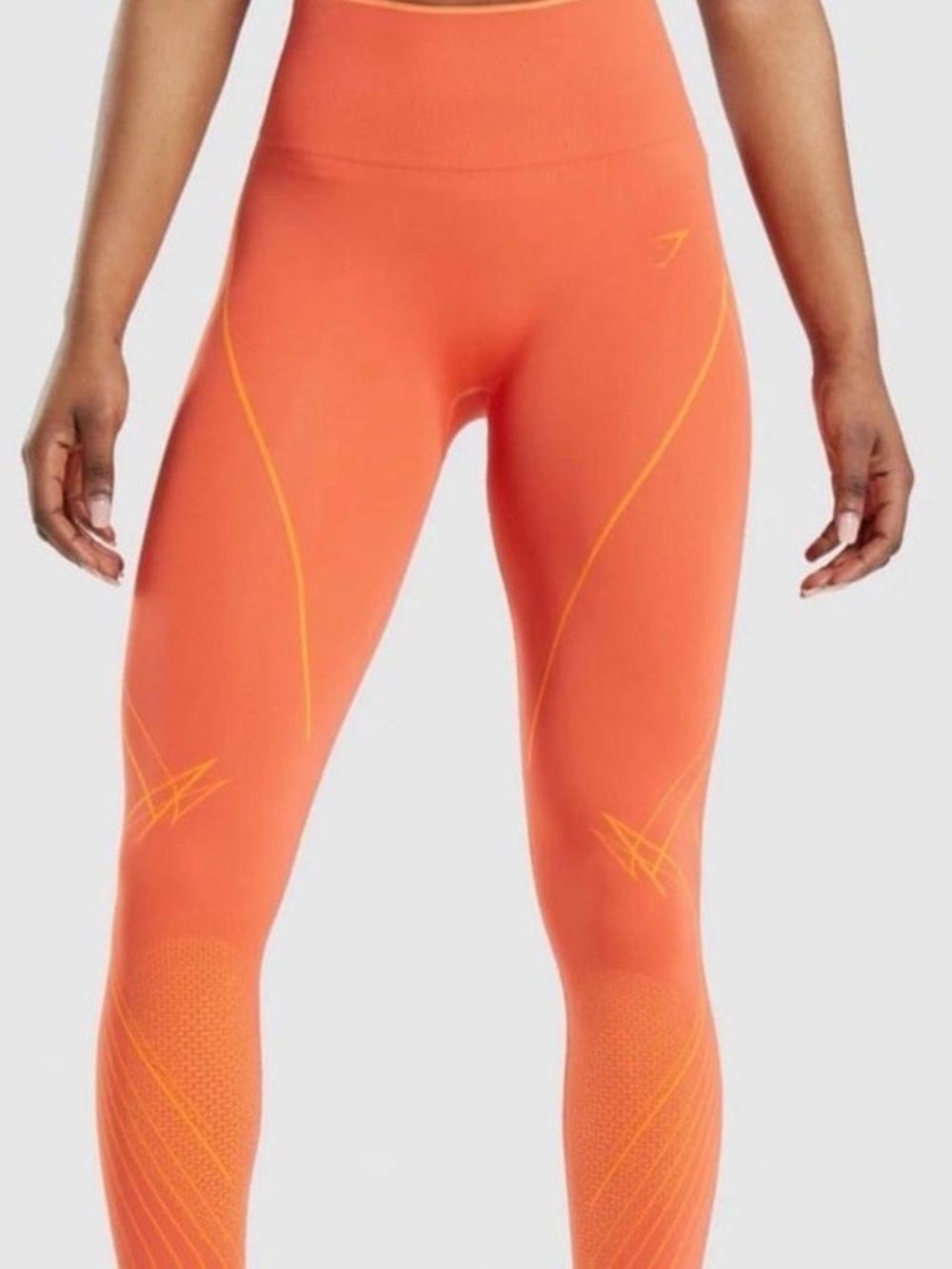 Gymshark Orange Leggins